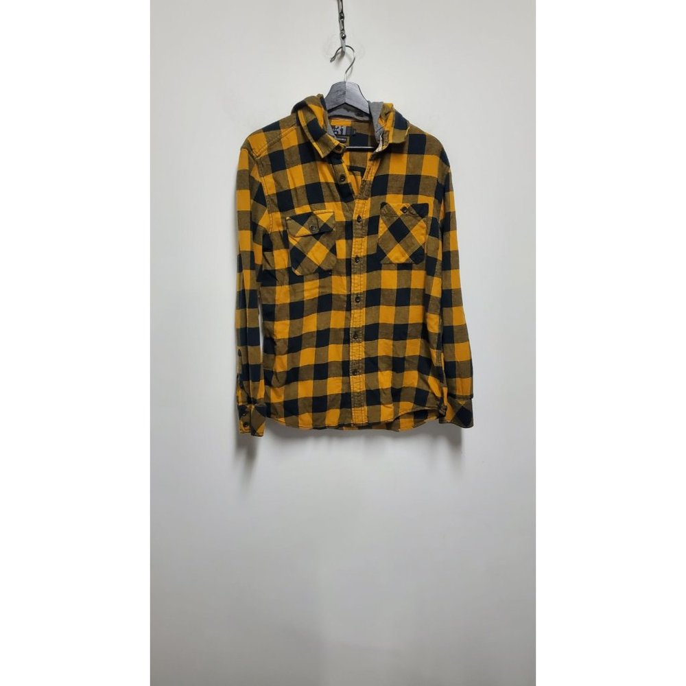 Le 31 SIMONS Flanel Shirt Size M